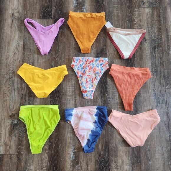L*Space Bikini Bottoms Size XS Lot of 9 - Picture 6 of 11